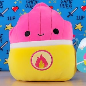 Squishmallow Mariska the Flamin' Hot Fries 7" UltraSoft Foodie Squad Plush NWT